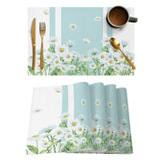 Jogo Sousplat Descanso para Prato Margarida 4 ou 6 pcs
