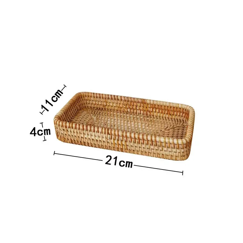 Bandeja Tecida a Mão 4 Modelos