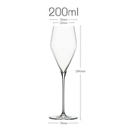 Taça para Champanhe de Cristal 200ml