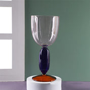 Taça de Vidro Arte Colorida - 300ml