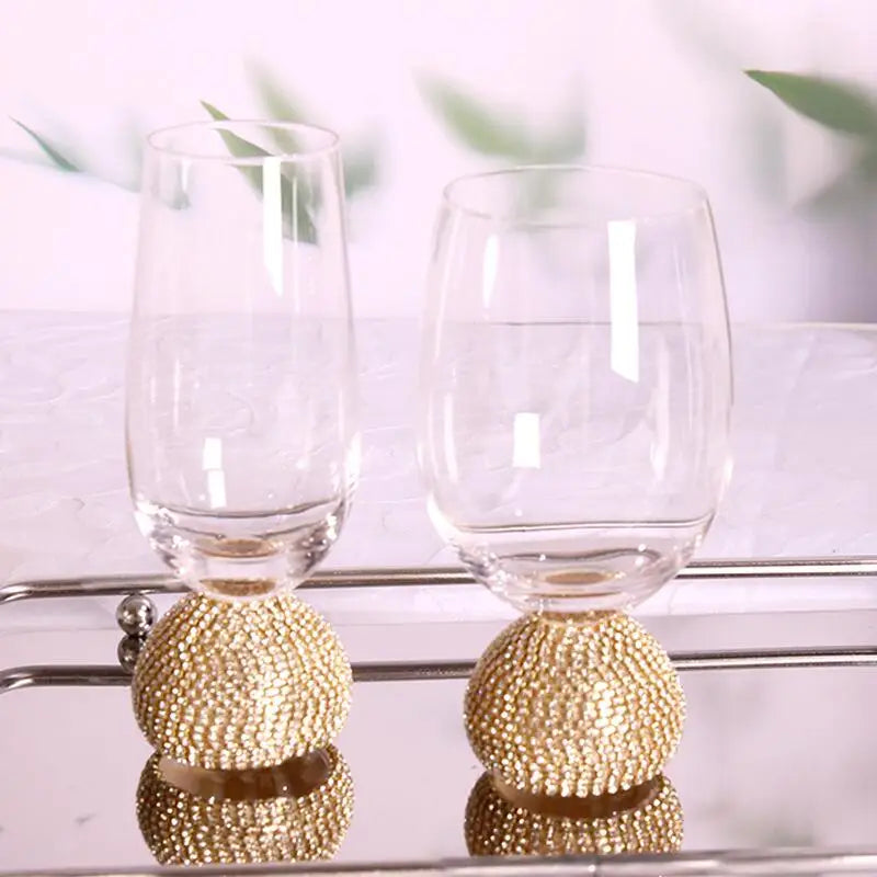 Taças Criativas Gold 3 Tamanhos