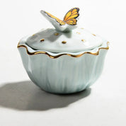 Pote Butterfly para Doces em Cerâmica