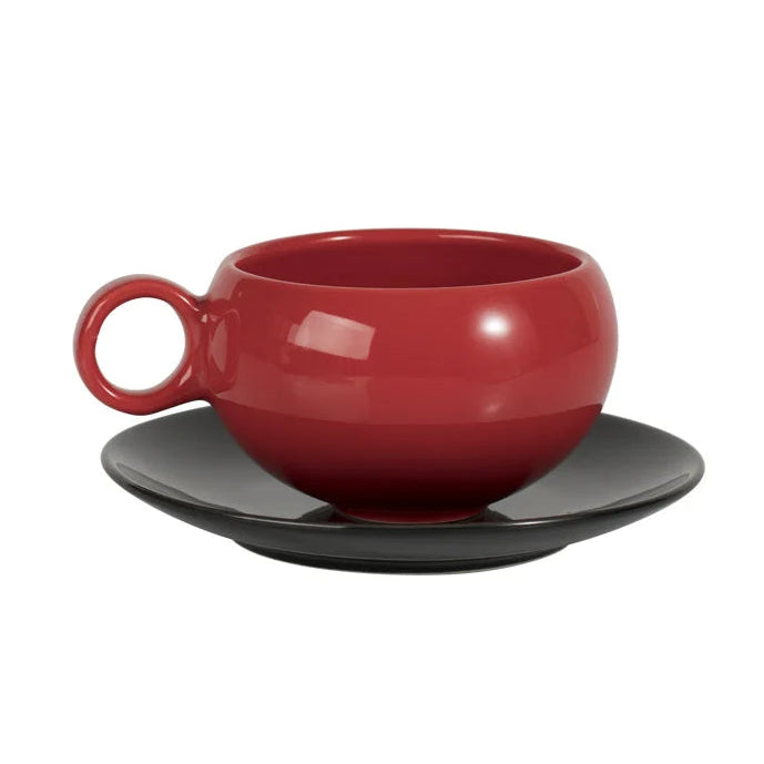 Caneca de Cerâmica Vintage com Design Europeu - 270ml