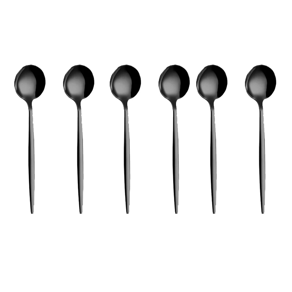 Conjunto Colheres Ultrafina Inox 6 Pcs