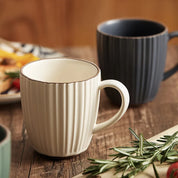 Caneca Cerâmica Canelada - 280ml
