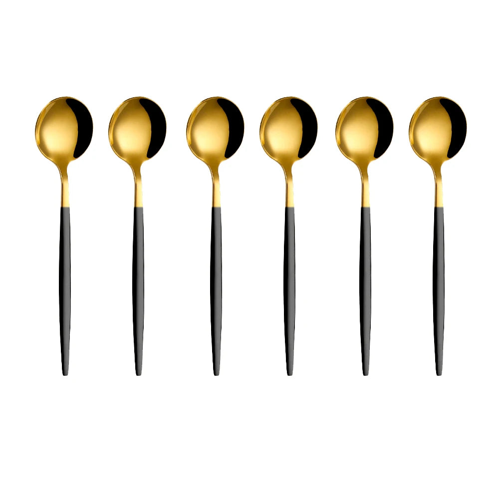 Conjunto Colheres Ultrafina Inox 6 Pcs