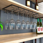 Suporte para Taças de Vinho em Metal para Armário Design Contemporâneo