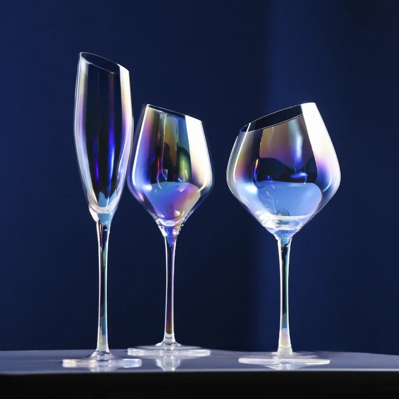 Conjunto Taças Flauta de Cristal 2 Pcs