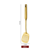 Utensílios Luxo de Cozinha em Inox Gold - 6 Modelos