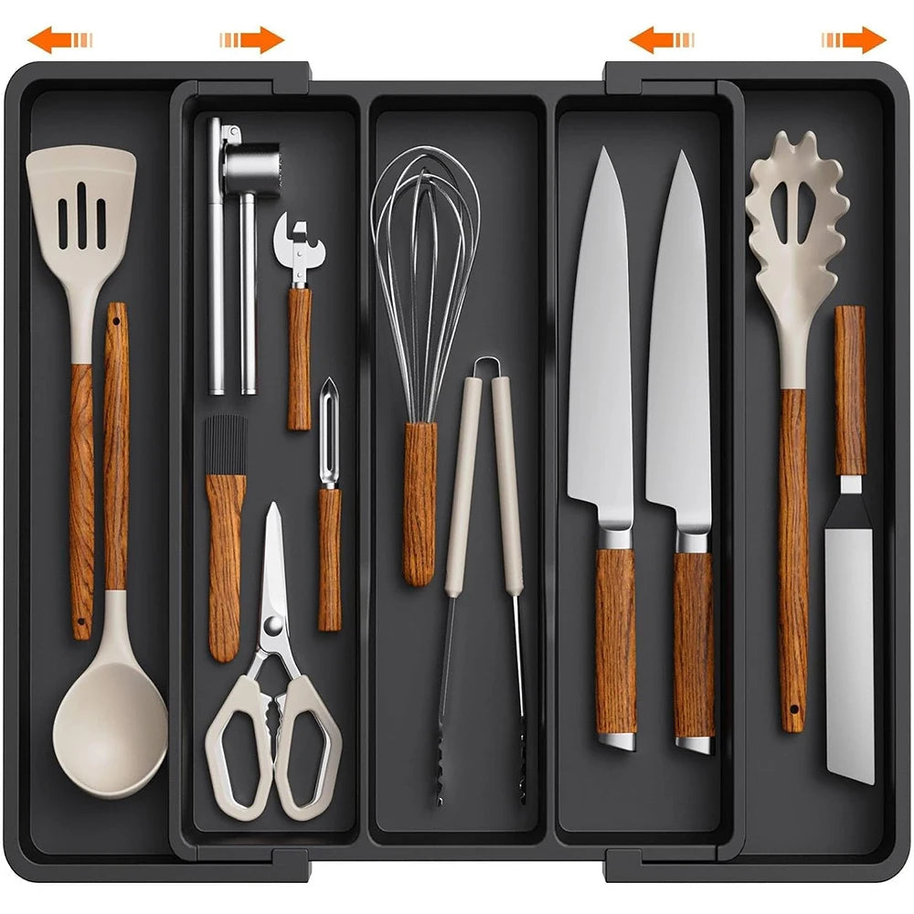 Organizador Expansível para Utensílios de Gaveta