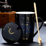 Caneca Constelações Signo em Porcelana - 420ml