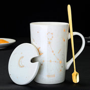 Caneca Constelações Signo em Porcelana - 420ml