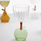 Taça de Vinho Frutas Elegante - Vidro Exclusivo 280ml