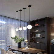 Luminária Led Bola de Vidro Moderna