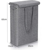 Cesta de Lavanderia Fina 45L com Tampa