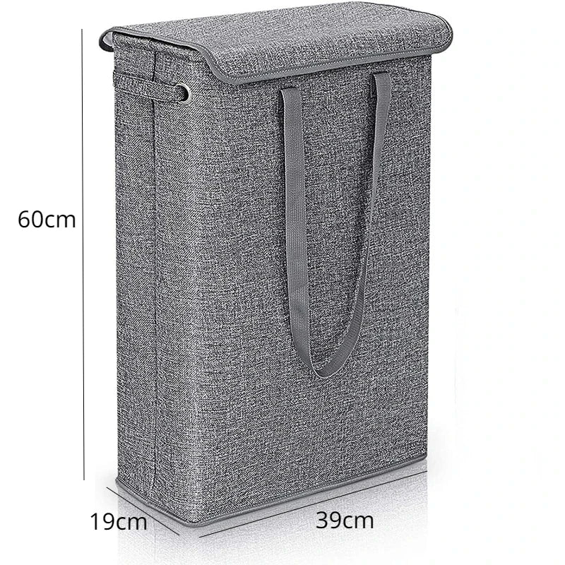 Cesta de Lavanderia Fina 45L com Tampa