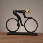 Ciclista Estatueta Minimalista