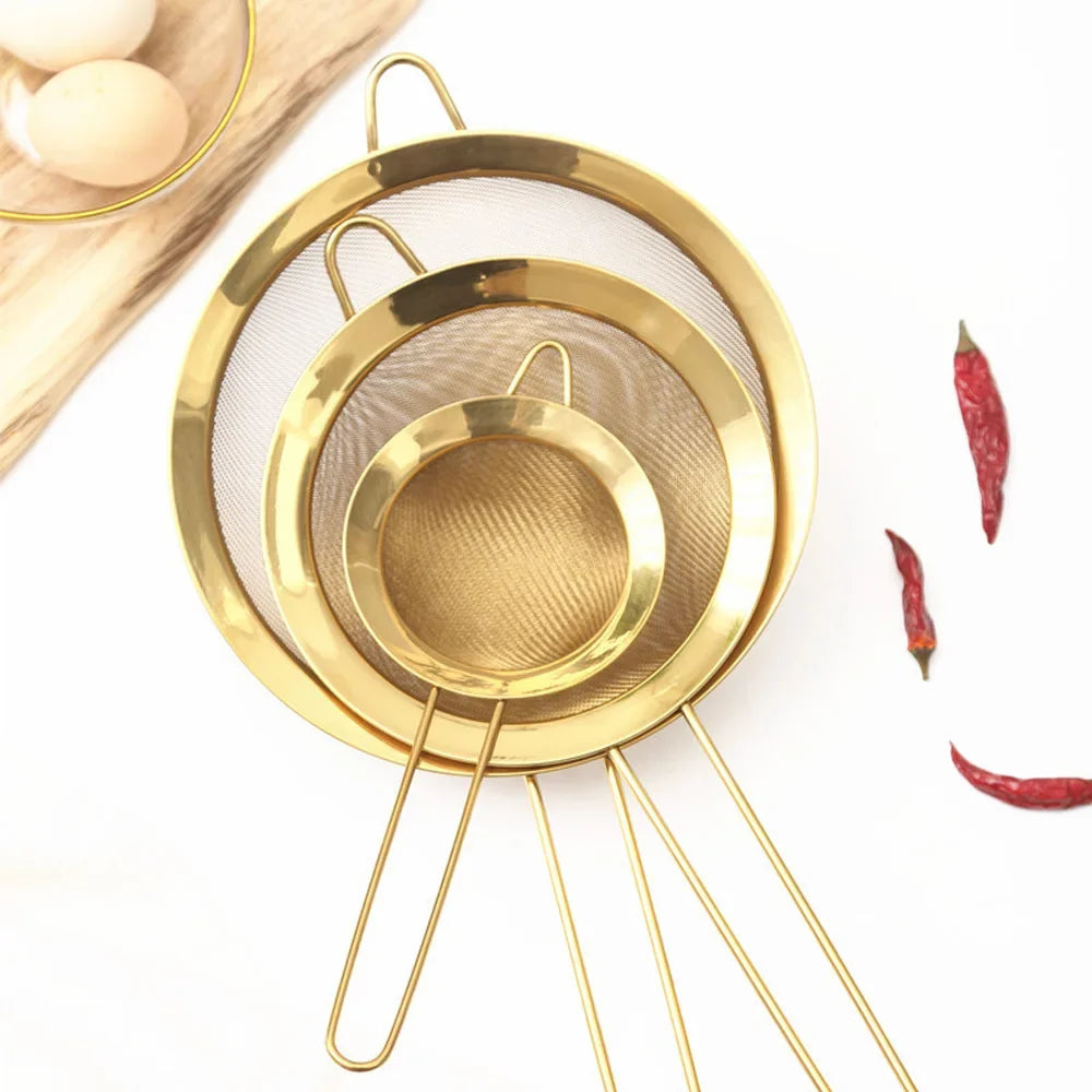 Kit Peneiras Gold 3 Tamanhos