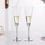 Taça de Cristal com Haste Brilhosa - 200ml