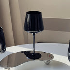 Taça Black em Cristal com Design Slim para Bebidas Especiais