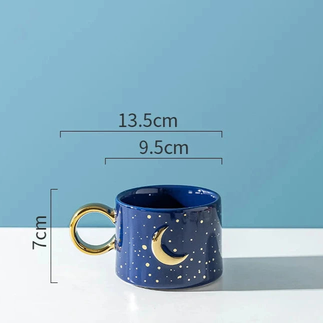 Canecas de Cerâmica Lua e Sol - Individual