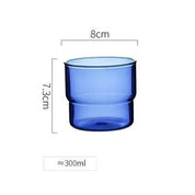 Copo de Vidro Colorido - 300ml ou 380ml