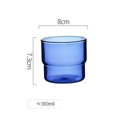 Copo de Vidro Colorido - 300ml ou 380ml