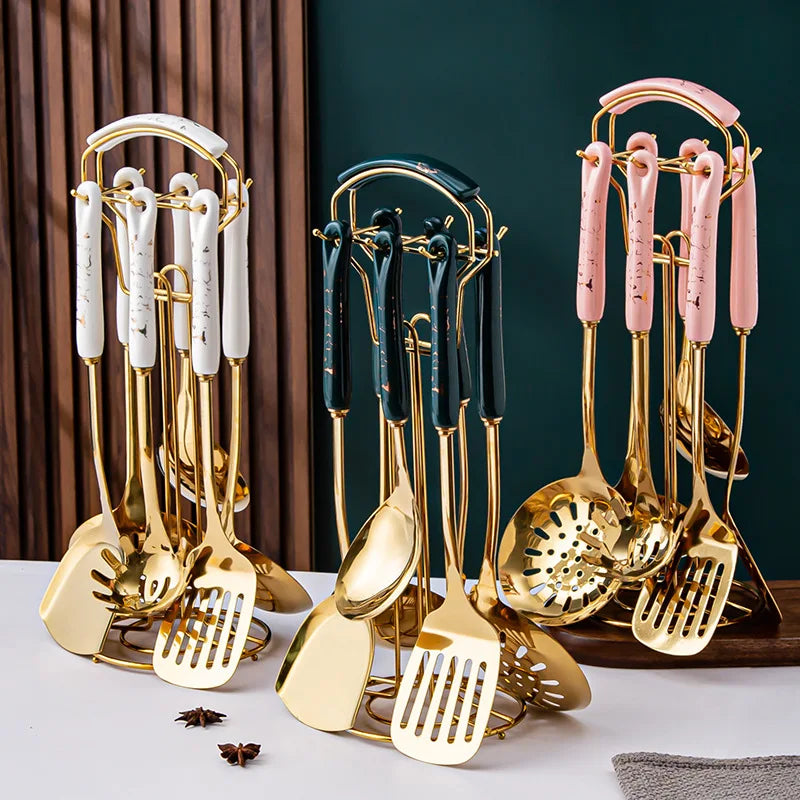 Kit Utensílios de Cozinha 7 Peças