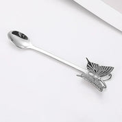 Kit Colheres de Chá Borboletas em Inox - 4pcs