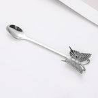 Kit Colheres de Chá Borboletas em Inox - 4pcs