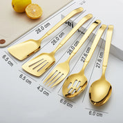 Jogo Utensílios Colors em Inox 2 ou 5 Pcs