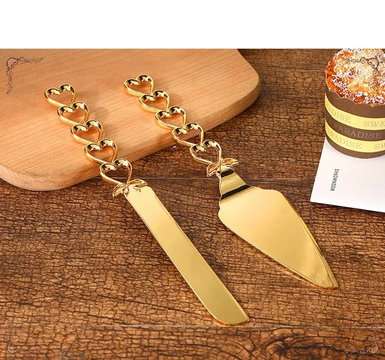 Espátulas Dourada em Metal