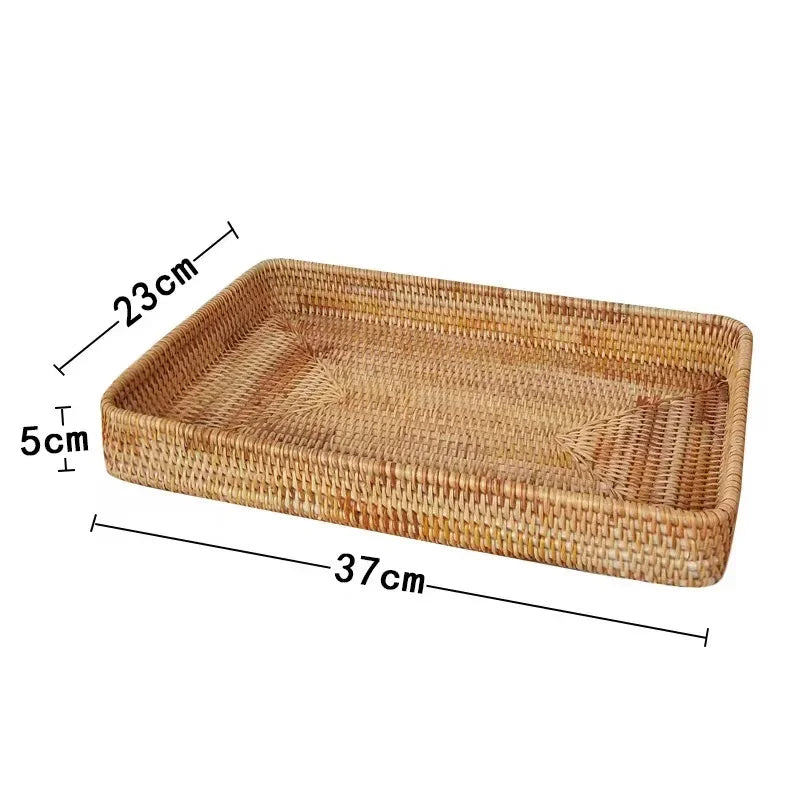 Bandeja Tecida a Mão 4 Modelos