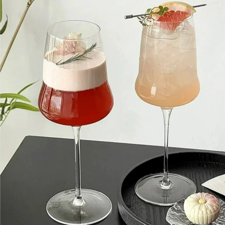 Taça de Vidro 400ml Ultrafina - Individual ou kit 2pcs