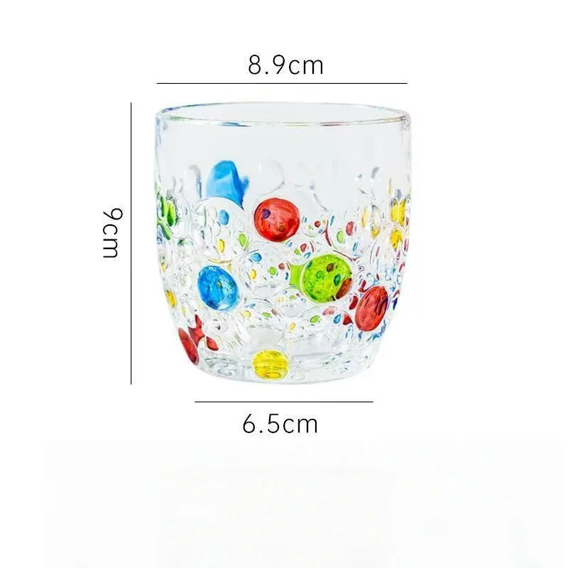 Copo de Cristal Luxuoso com Design Artístico