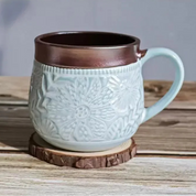 Caneca Cerâmica Retrô - 520ml