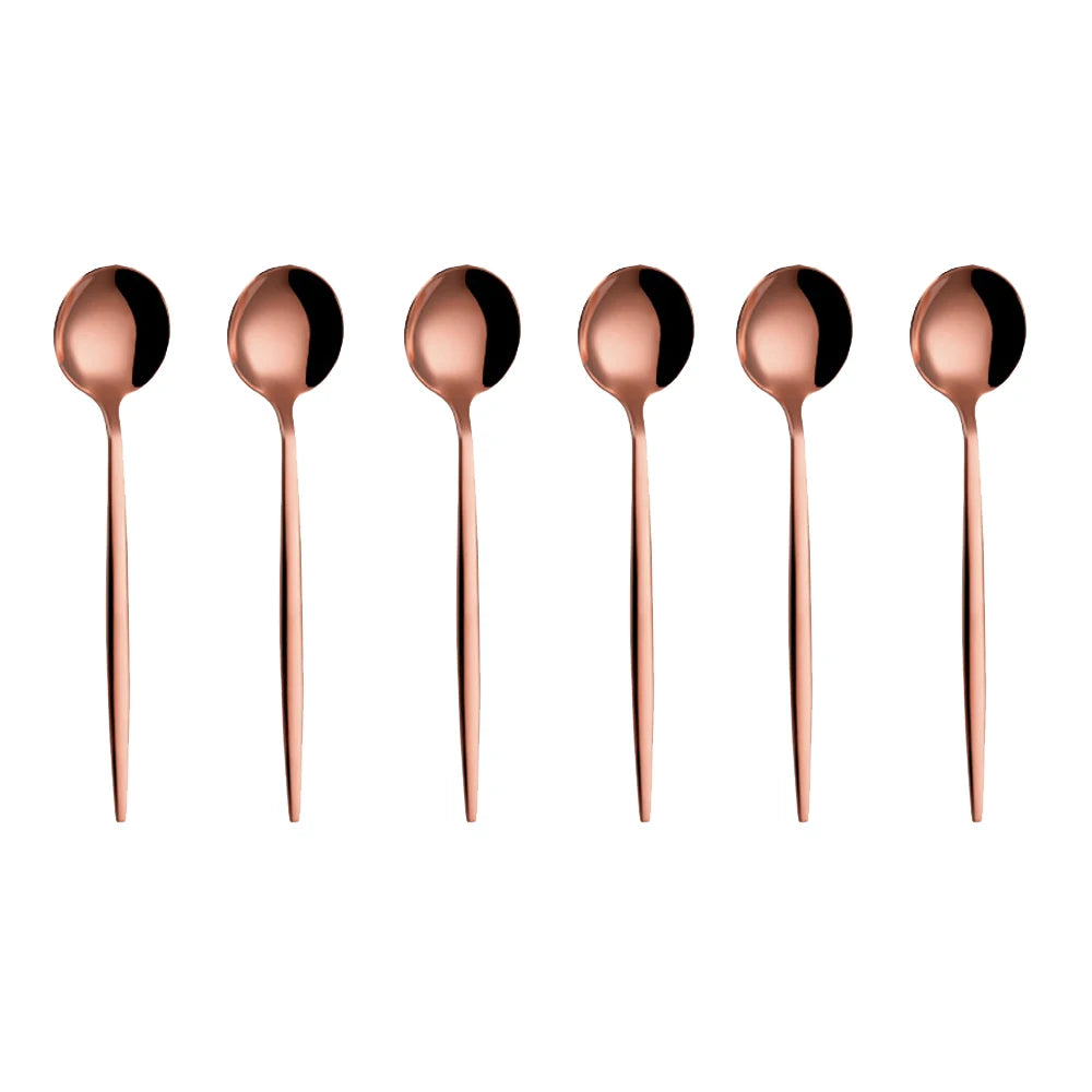 Conjunto Colheres Ultrafina Inox 6 Pcs