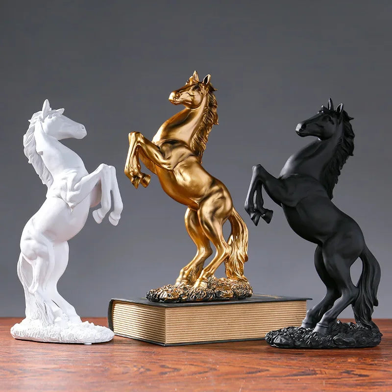Estatueta Cavalo Abstrato