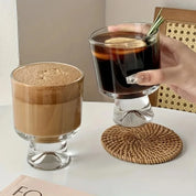 Copo 240ml de Vidro - Individual ou 2pcs