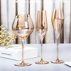 Cristal âmbar vinho tinto vidro Decanter, Borgonha Borgonha Borgonha Cálice, Taça De Degustação De Barriga Grande, Bar e Casa, Festa De Casamento, Copos