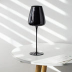 Taça Black em Cristal com Design Slim para Bebidas Especiais
