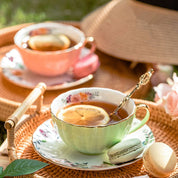 Conjunto Xícara Nice em Porcelana 2 Peças