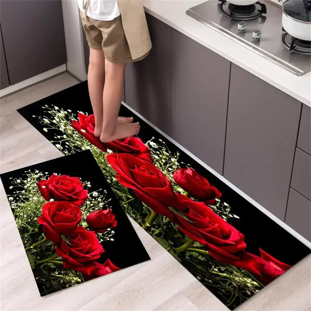 Conjunto Tapetes para Cozinha 2 PCS