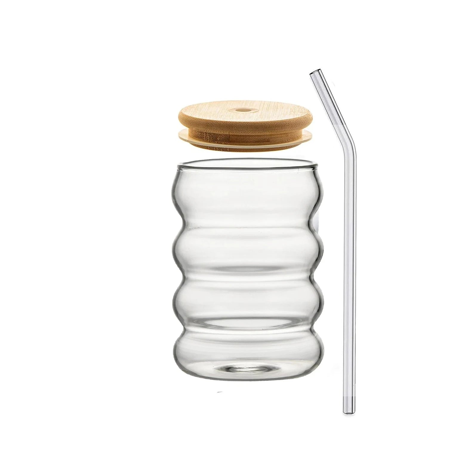 Copo Sanfonado de Vidro 350ml