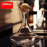 Decanter de Cristal Iceberg para Vinho Tinto Luxuoso