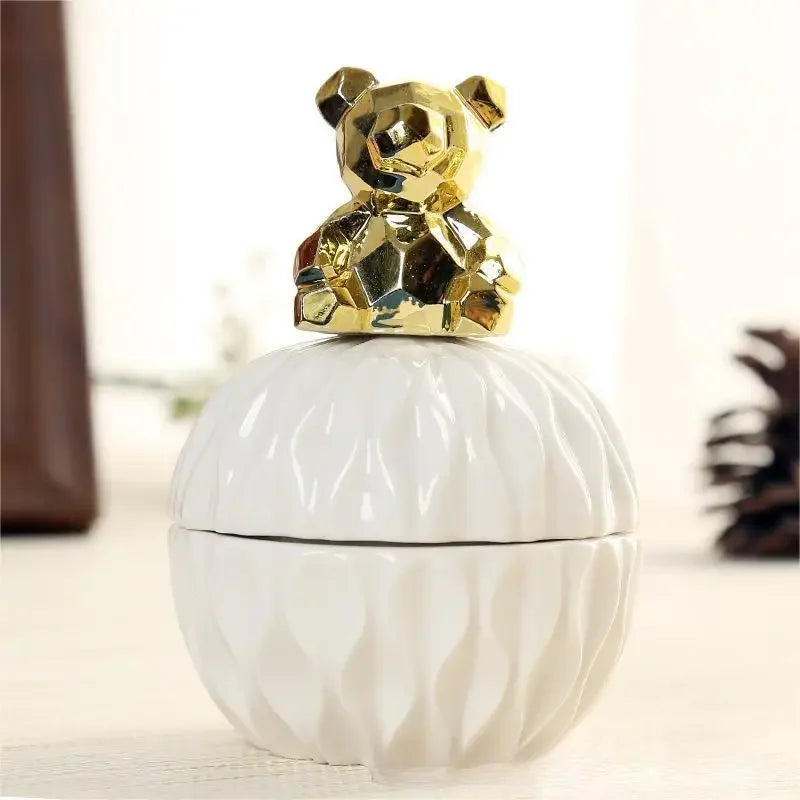 Frasco para Doce em Porcelana 6 Modelos