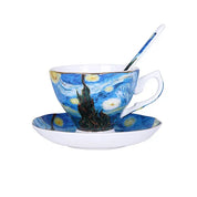 Conjunto Xícara Van Gogh 3 Peças