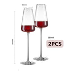 Kit Taças Borgonha Ultrafina 2 Pcs