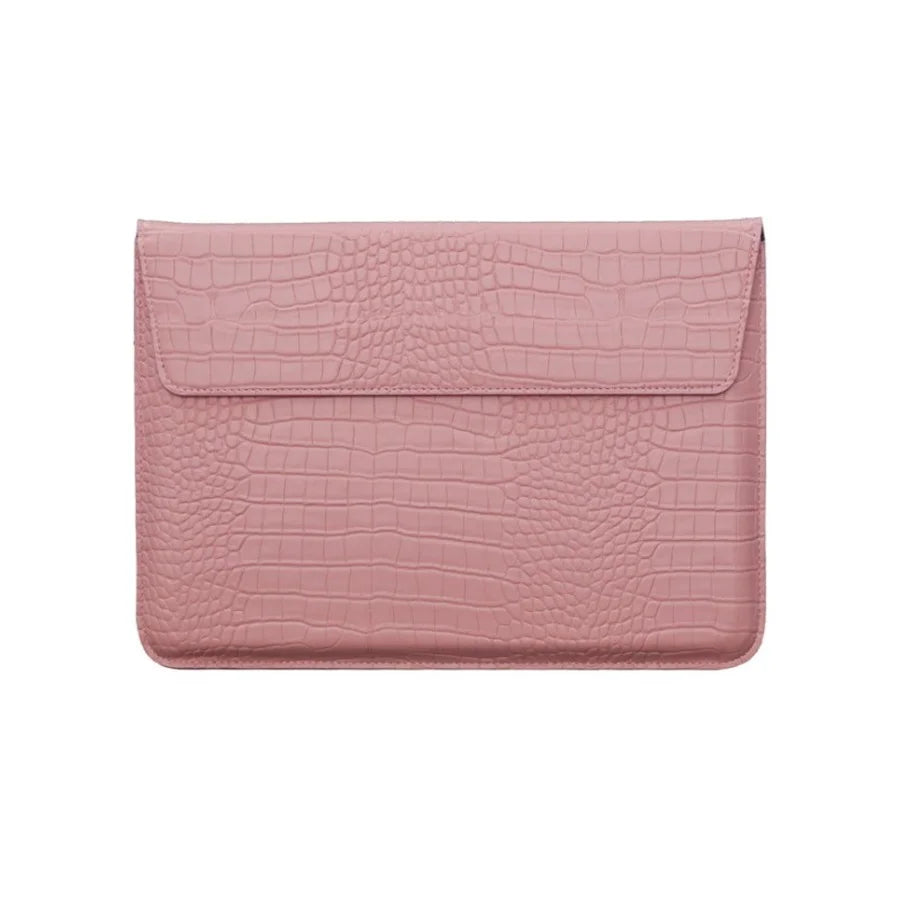 Case para MacBook em Couro Tipo Envelope para MacBook Air e MacBook Pro