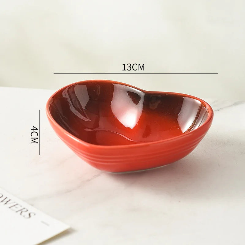 Linha Louças em Porcelana Vermelha